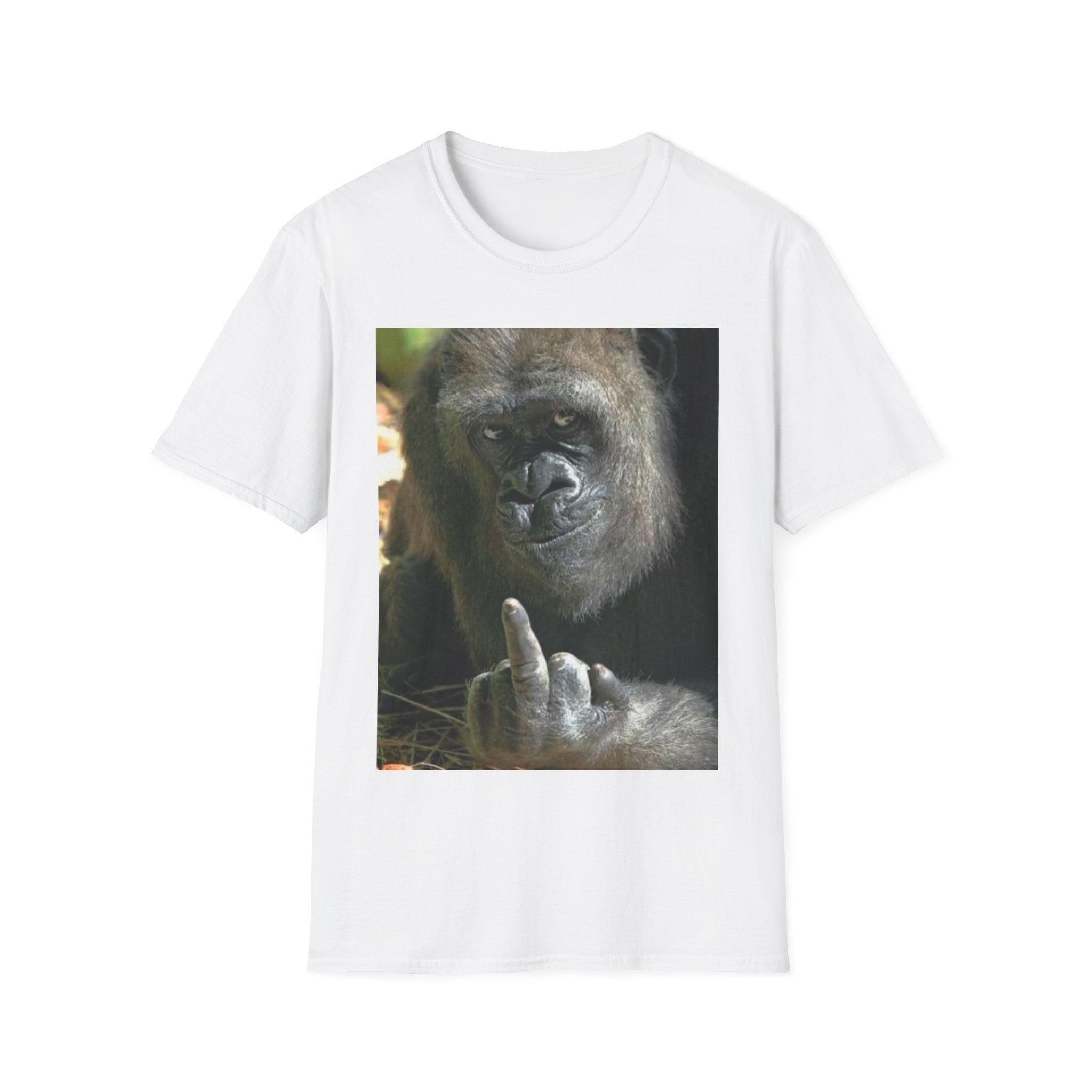 Gorilla Middle Finger - T-Shirt