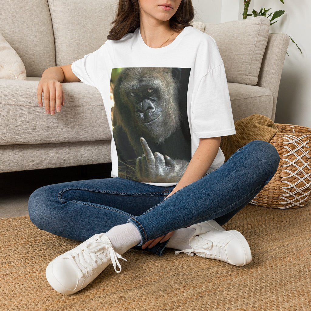 Gorilla Middle Finger - T-Shirt