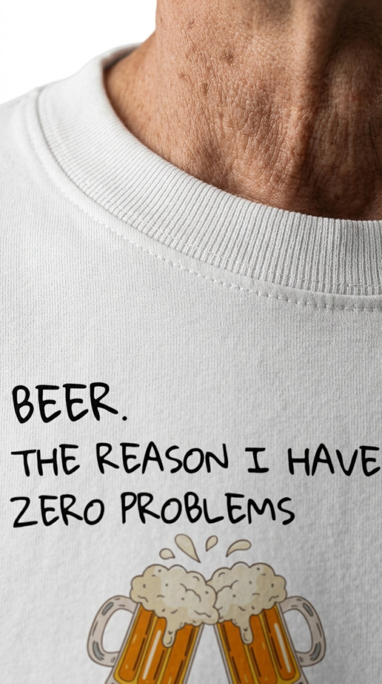 Beer: The Reason I Have Zero Problems - T-shirt