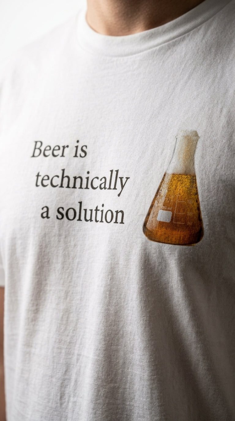 Beer Is Technically A Solution - T shirt