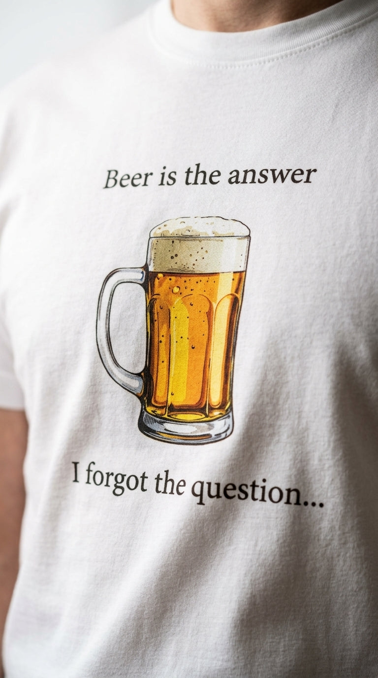 Beer Is the Answer - T shirt