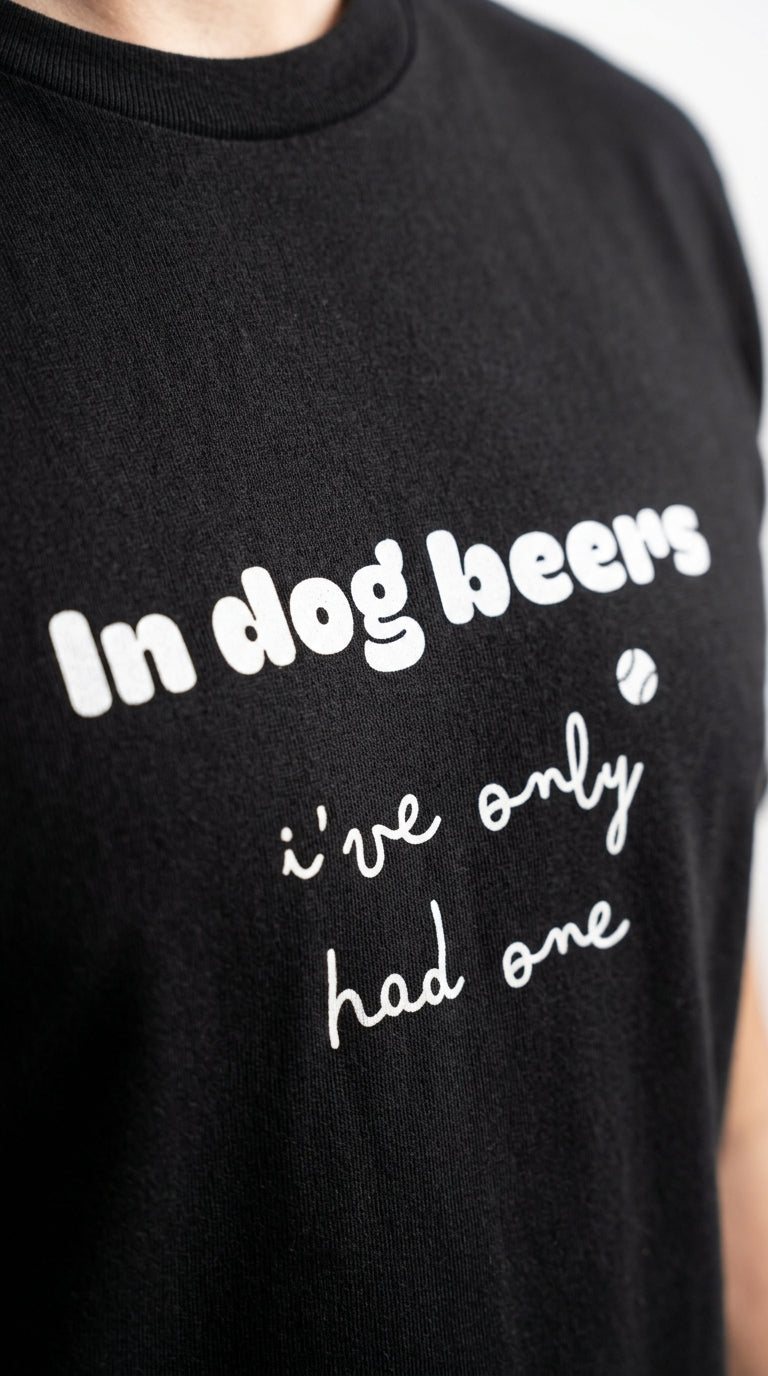 In dog beers I've only had one - T-Shirt