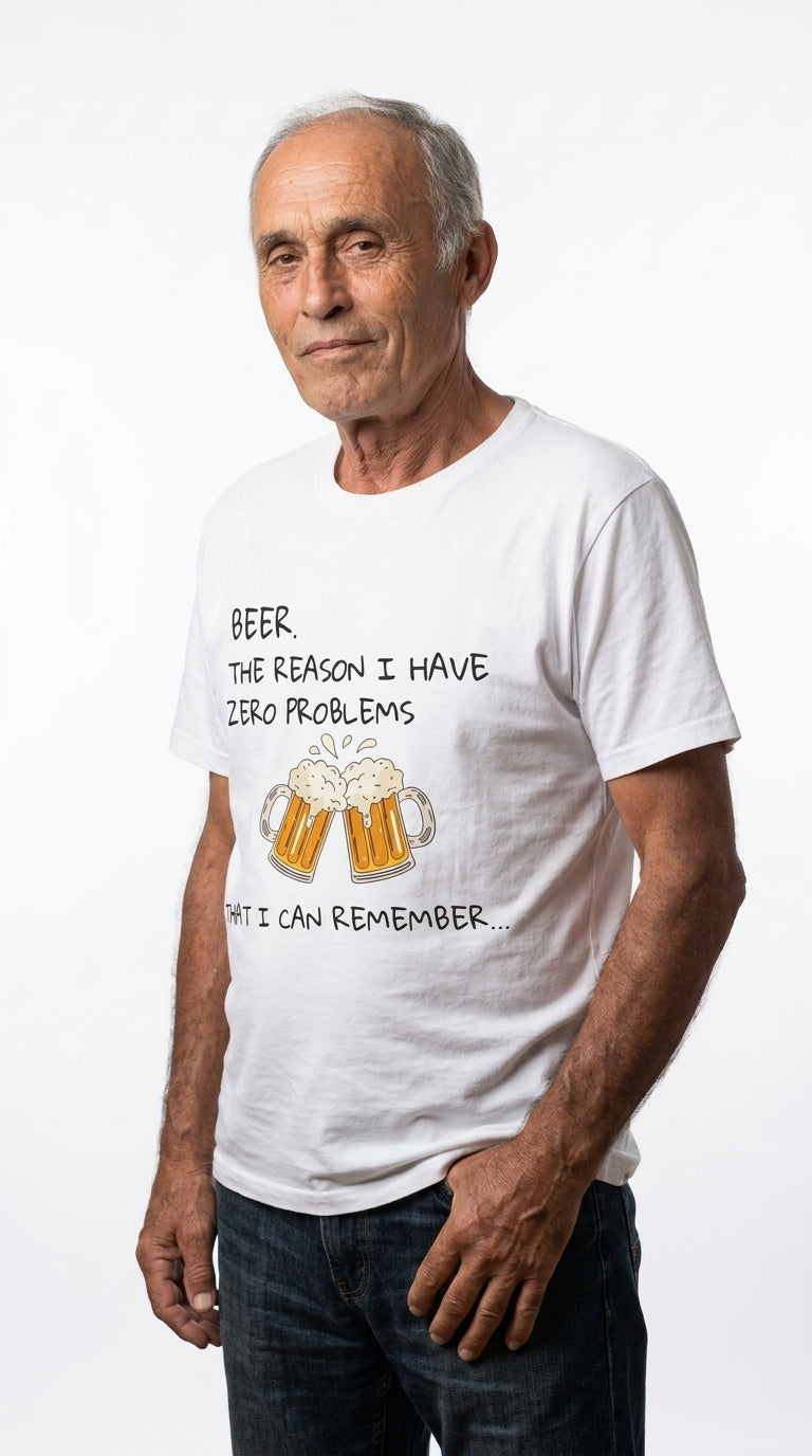 Beer: The Reason I Have Zero Problems - T-shirt
