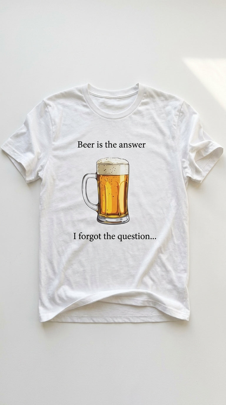 Beer Is the Answer - T shirt